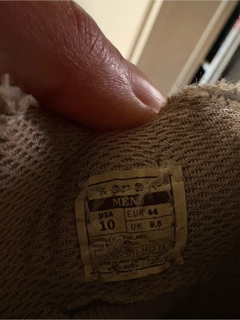 Roper men’s size